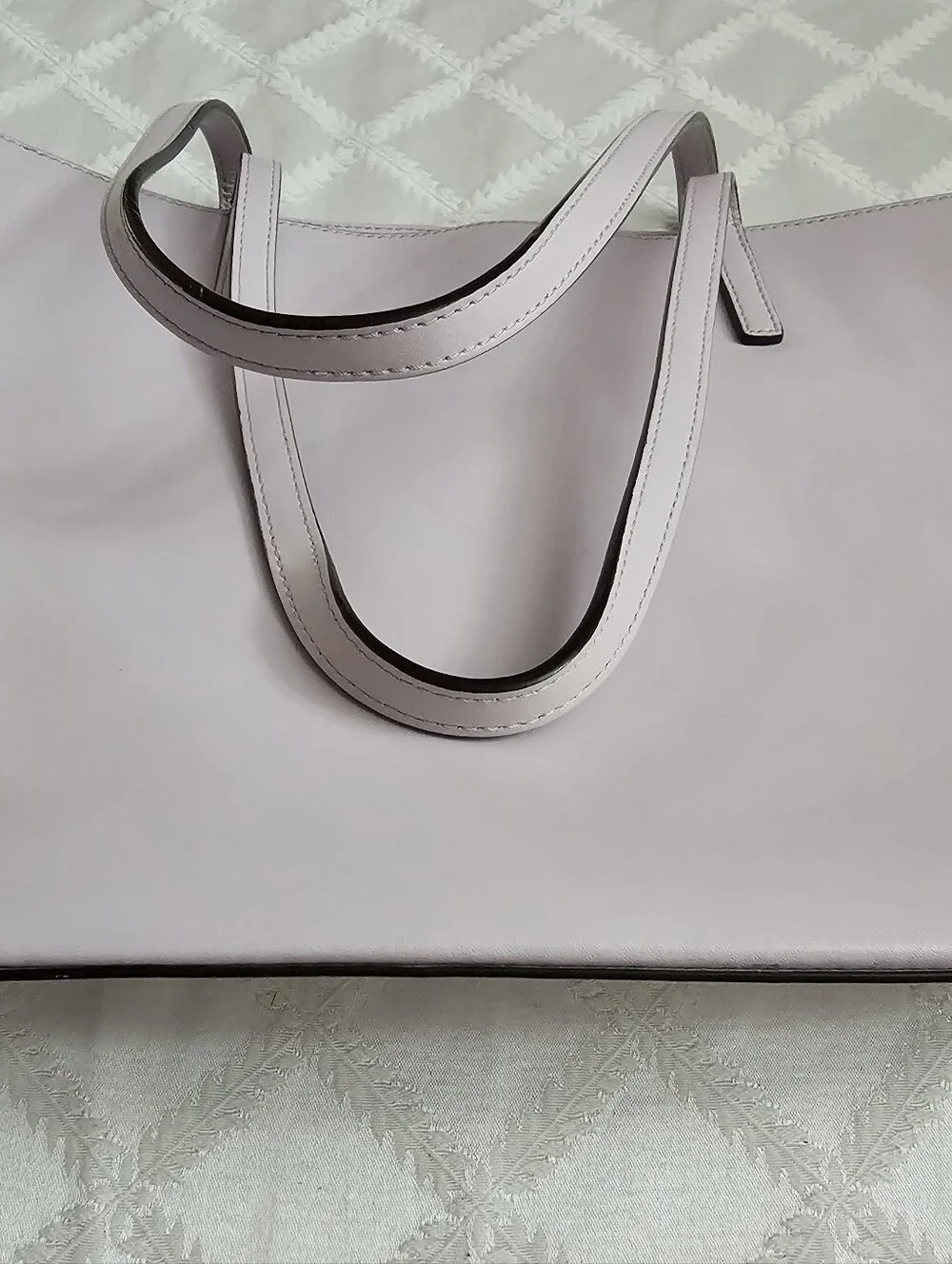 Kate Spade Pale Lilac Leather Tote Bag